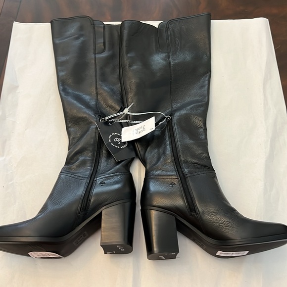 Naturalizer Kyrie Leather Water-Repellent  Wide Calf Over-the-Knee Boots - Picture 5 of 16